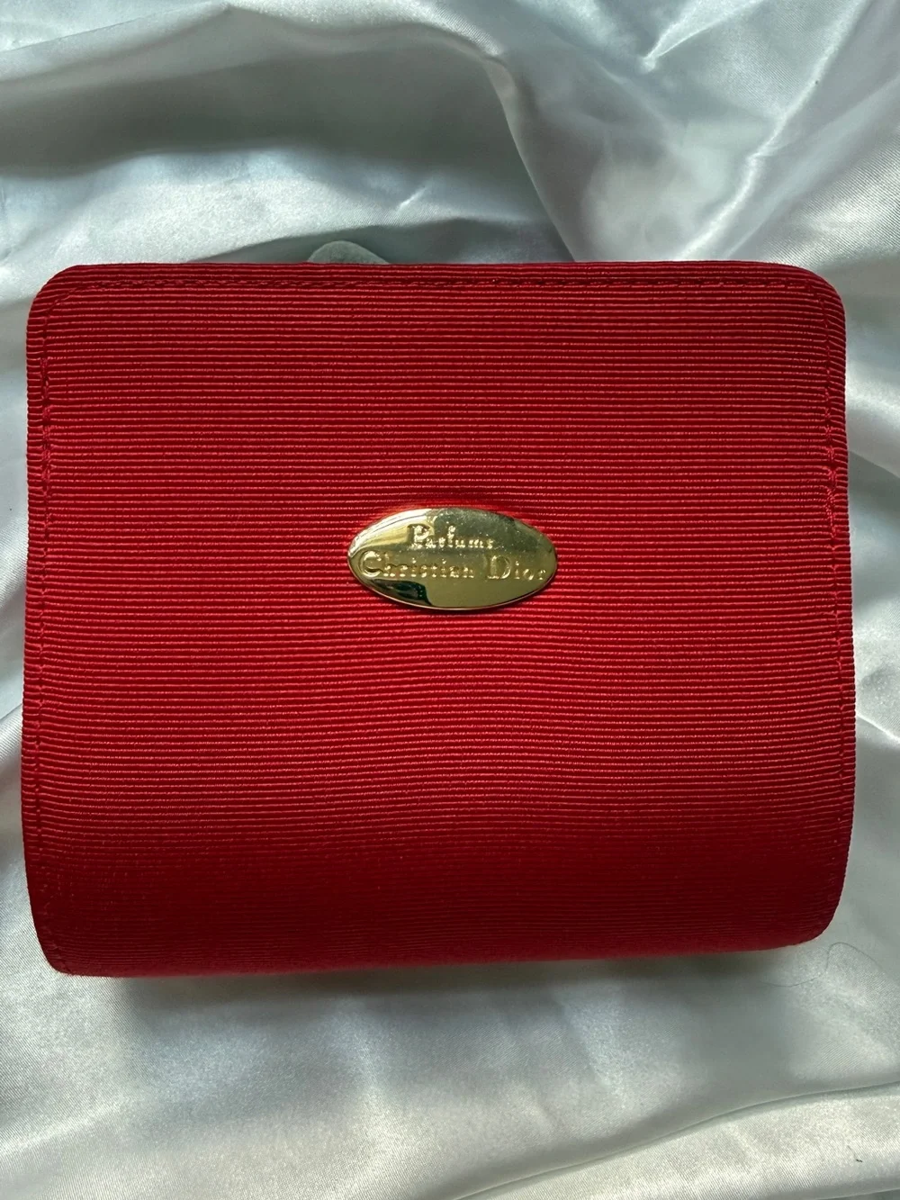 Vintage authentic Perfume Christian Dior bag/pouch